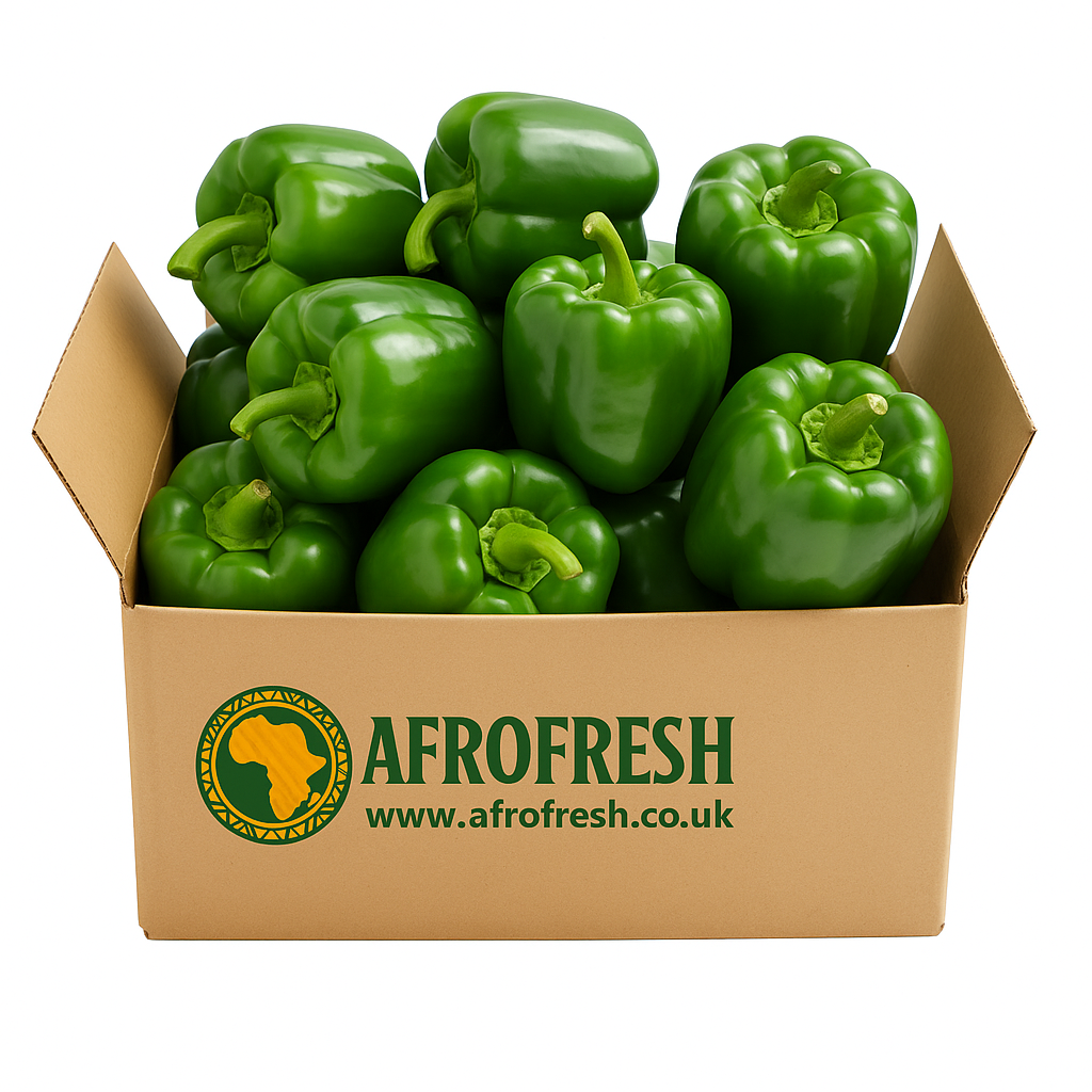 Fresh Green Bell Pepper – Crisp & Flavourful