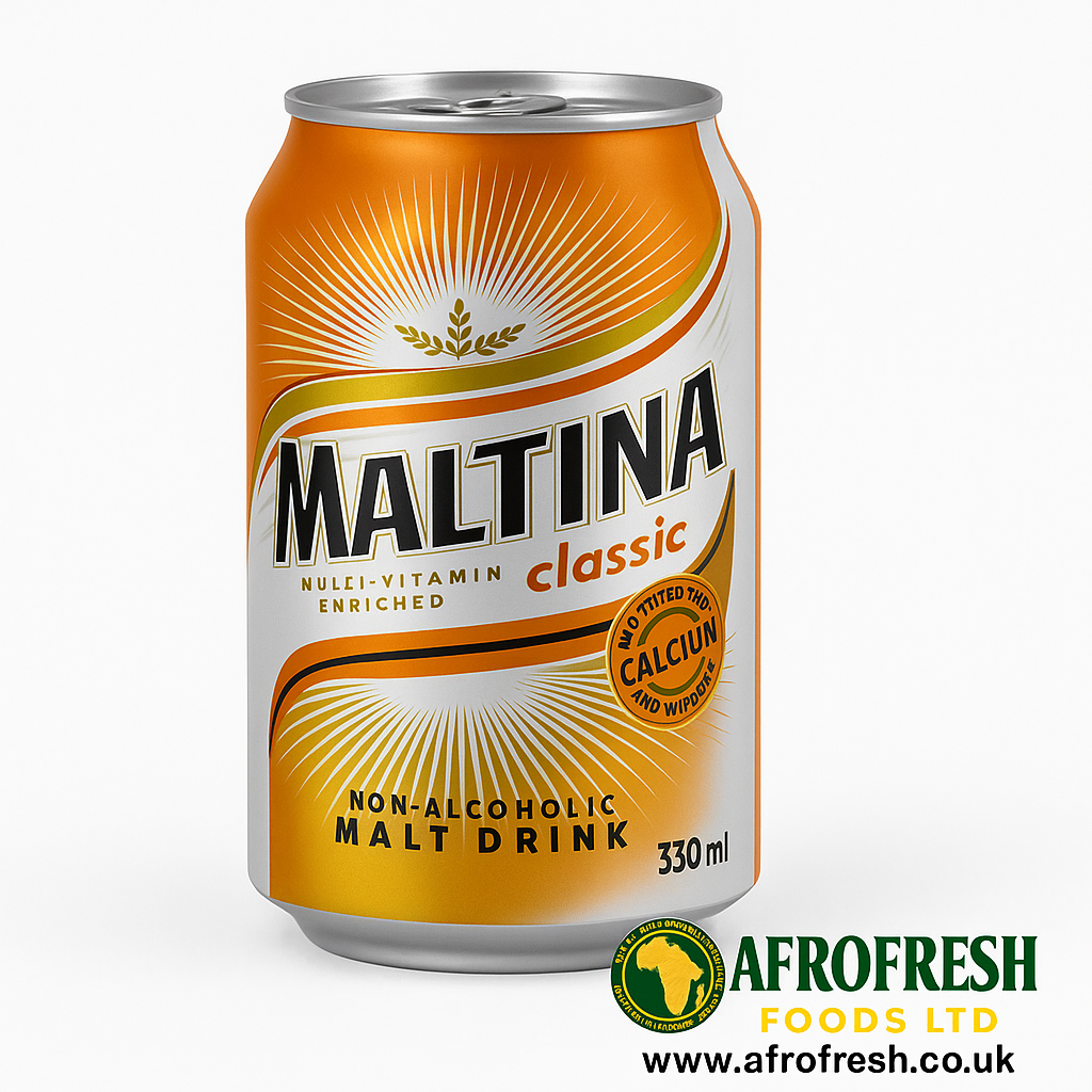 Maltina Classic – Non-Alcoholic Malt Drink (330ml Can)