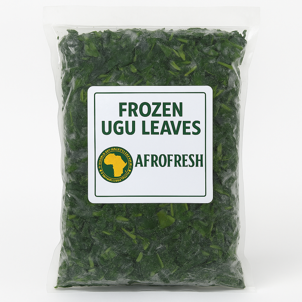 Frozen Ugu Leaves (Fluted Pumpkin Leaves)