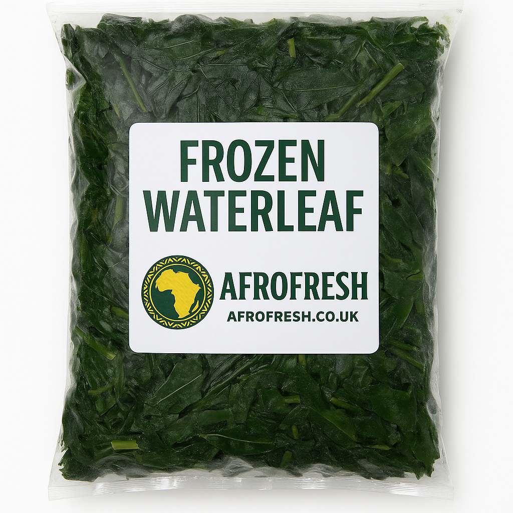 Frozen Waterleaf – Washed & Ready to Cook